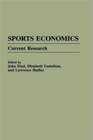 Book Sports Economics: Current Research free