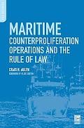 Book Maritime Counterproliferation Operations and the Rule of Law (Praeger Security International) free