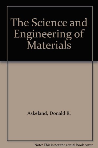 Book The Science and Engineering of Materials free