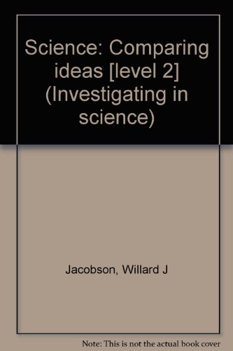 Book Science: Comparing Ideas [level 2] (investigating In Science) free