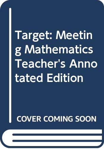 Book Target: Meeting Mathematics Teacher's Annotated Edition free