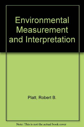 Book Environmental Measurement And Interpretation free