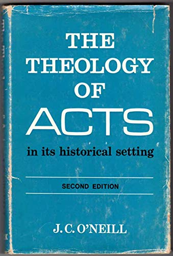 Book The theology of Acts in its historical setting, free