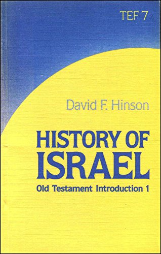 Book History of Israel (O t Introduction) free
