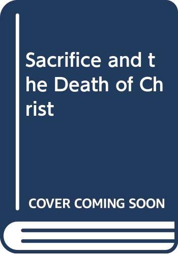 Book Sacrifice and the death of Christ free