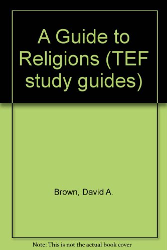 Book A Guide to Religions (TEF study guides) free