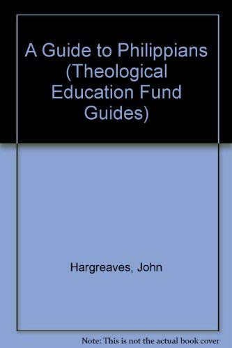 Book Guide to Philippians free