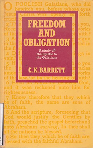 Book Freedom and Obligation: Study of the Epistle to the Galatians free