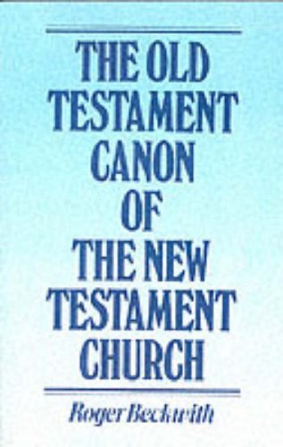 Book Old Testament Canon of the New Testament Church and Its Background in Early Judaism free