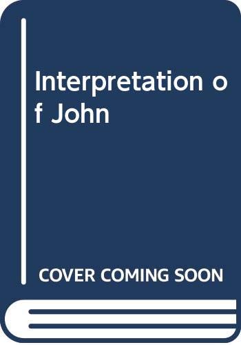 Book Interpretation of John free