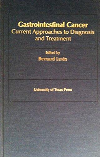 Book Gastrointestinal Cancer: Current Approaches To Diagnosis And Treatment (clinical Conference On Cancer, No 30) free