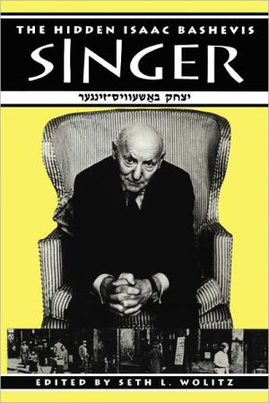 Book The Hidden Isaac Bashevis Singer (Literary Modernism) free