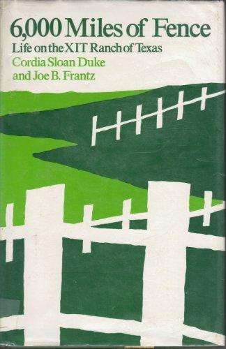 Book 6000 Miles of Fence free
