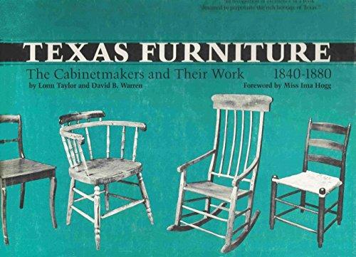 Book Texas Furniture: The Cabinetmakers and Their Work, 1840-1880 free