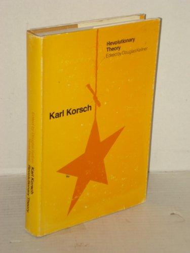 Book Karl Korsch; Revolutionary Theory (English and German Edition) free