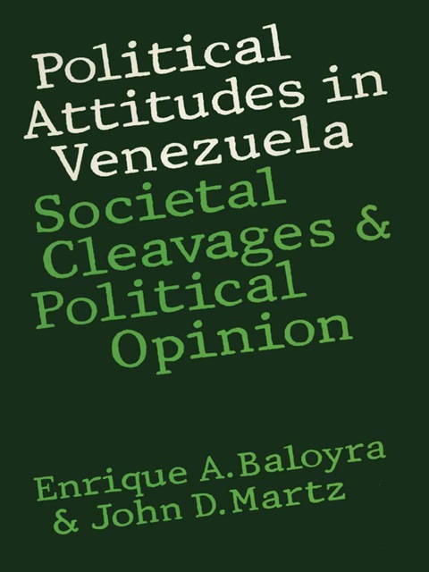 Book Political Attitudes in Venezuela free