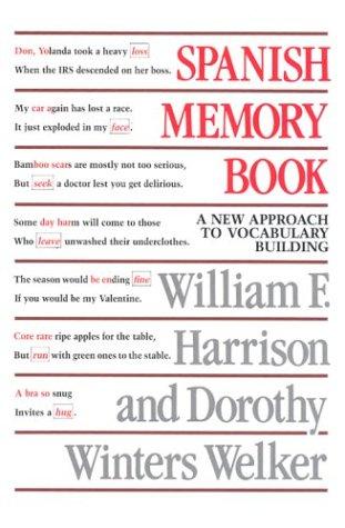 Book Spanish Memory Book: A New Approach To Vocabulary Building free