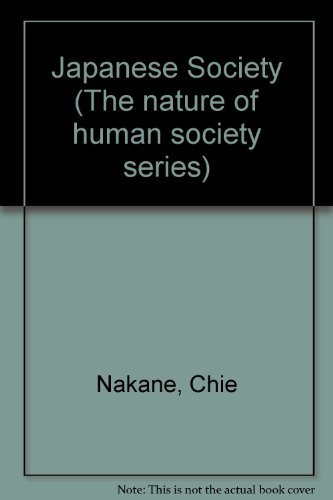 Book Japanese society (The nature of human society series) free