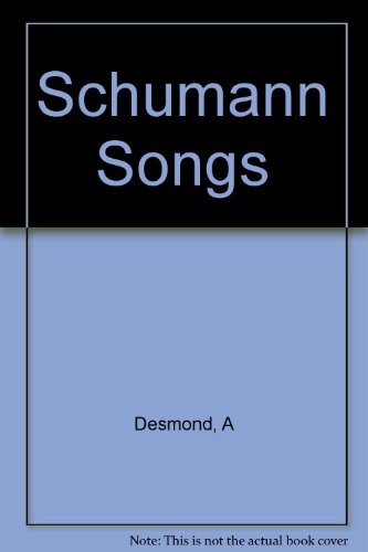 Book Schumann songs (BBC Music guides, 22) free