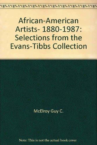 Book African-American artists, 1880-1987: Selections from the Evans-Tibbs Collection free