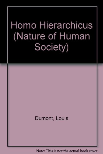 Book Homo Hierarchicus: The Caste System And Its Implications; (the Nature Of Human Society Series) free