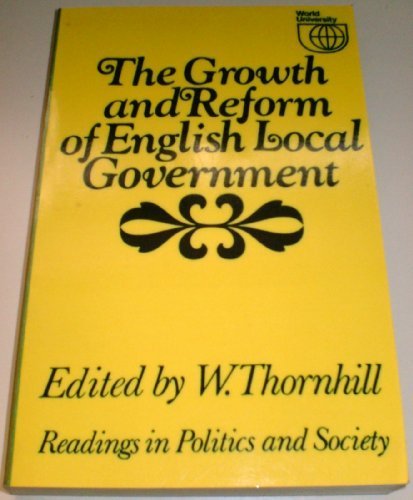 Book Growth and Reform of English Local Government free