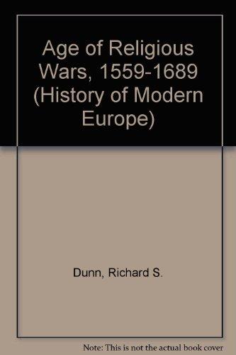 Book The Age Of Religious Wars, 1559-1689, (history Of Modern Europe) free