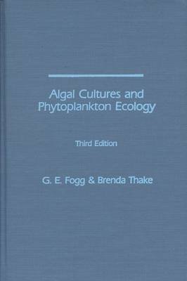 Book Algal Cultures And Phytoplankton Ecology free