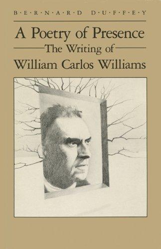 Book Poetry of Presence (Wisconsin Project on American Writers) free