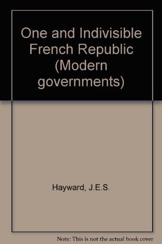 Book The One And Indivisible French Republic free