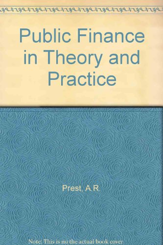 Book Public Finance In Theory And Practice free