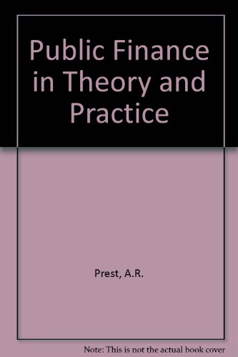 Book Public Finance In Theory And Practice free