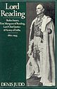 Book Lord Reading, Rufus Isaacs, First Marquess of Reading, Lord Chief Justice and Viceroy of India, 1860-1935 free