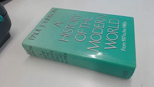 Book A history of the modern world: From 1917 to the 1980s free