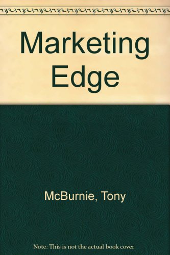 Book Marketing Edge McBurnie, Tony; Clutterbuck, David and Mcburnie free