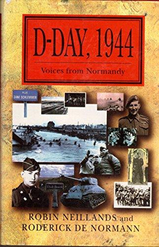 Book D DAY 1944 : VOICES FROM NORMANDY: VOICES FROM NORMANDY free