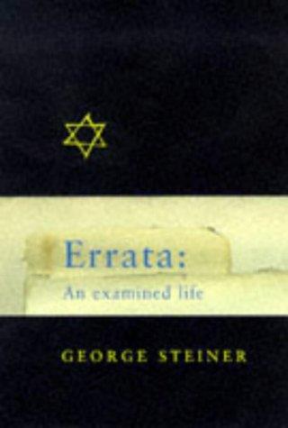 Book Errata: An Examined Life free