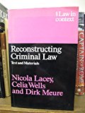 Book Reconstructing Criminal Law: Text And Materials (law In Context) free