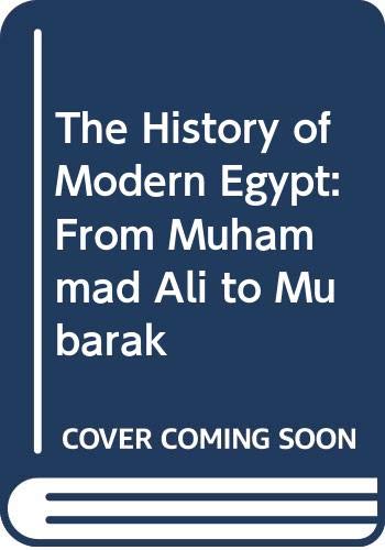 Book The History of Modern Egypt free