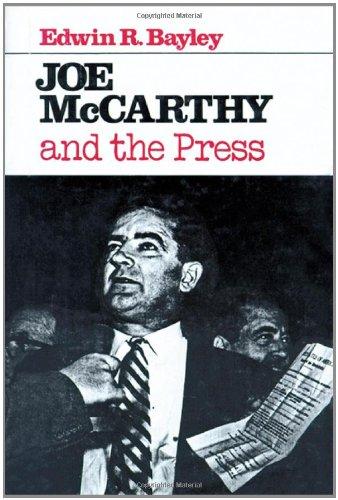 Book Joe McCarthy and the Press free