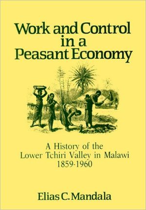 Book Work And Control In A Peasant Economy: A History Of The Lower Tchiri Valley In Malawi, 1859-1960 free