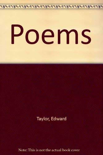 Book Poems Of Edward Taylor free