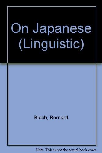 Book Bernard Bloch on Japanese free