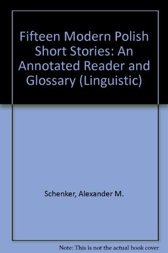 Book Fifteen modern Polish short stories: an annotated reader and a glossary free