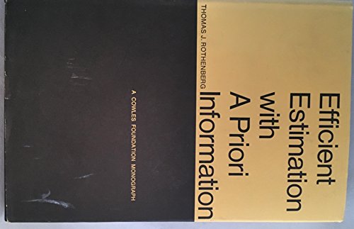 Book Efficient estimation with a priori information (Cowles Foundation Monograph) free
