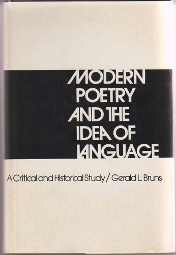 Book Modern poetry and the idea of language;: A critical and historical study free