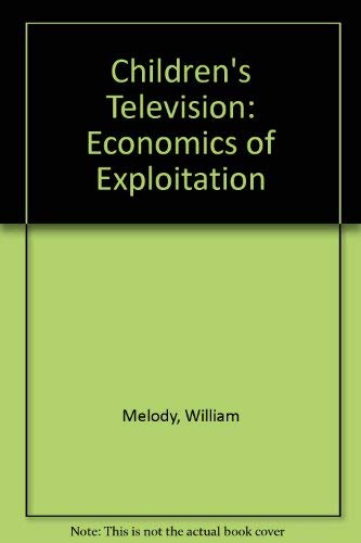 Book Children's television;: The economics of exploitation (A Yale fastback) free