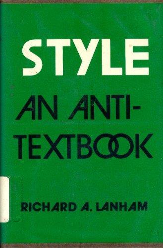 Book Style: An Anti-Textbook free