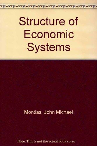 Book The structure of economic systems free