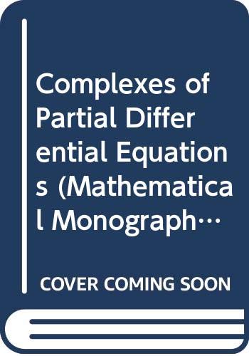 Book Complexes of partial differential operators (Yale mathematical monographs) free